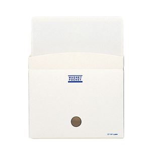 （まとめ） ライオン事務器 マグネットポケット強力タイプ B5判 タテ275×ヨコ210×厚さ30mm CP-641 1個 【×5セット】