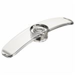 （まとめ） ライオン事務器 マグネットバー ペケピタバータイプ 幅86×奥行17×高さ12mm 透明 MB86-1P 1個 【×30セット】