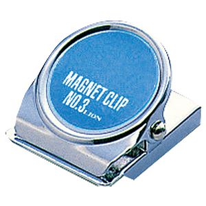 （まとめ） ライオン事務器マグネットクリップ（裏面マグネット付） W31×D35×H22mm CS-3 1個 【×30セット】