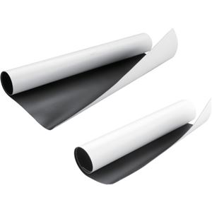 （まとめ） TRUSCO マグネットロール ツヤなし600mm TCMR-08-5060W 1巻 【×2セット】