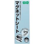 （まとめ） TANOSEE マグネットカラーシートレギュラー 300×100×0.8mm 空 1枚 【×30セット】