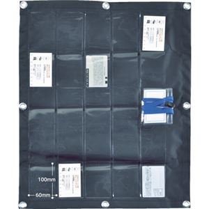 TRUSCO シートポケットカード25枚用 SP-CARD25 1枚