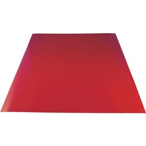 （まとめ） 下西製作所 カラーマグネットシート赤T0.9×300×300 NT7SR09300300 1個 【×5セット】