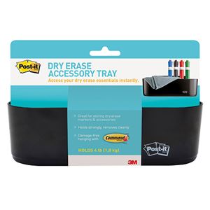 3M ポスト・イット ペンホルダーコマンドタブ（L）クリア4枚入り DEFTRAY 1セット（12個）