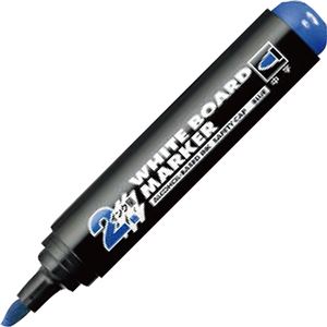 （まとめ） コクヨホワイトボード用マーカー（中字・ロング筆記タイプ） 青 PM-BL102B 1セット（10本） 【×5セット】