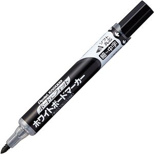 （まとめ） ぺんてる ノックル ボードにフィットホワイトボードマーカー 細-中字・ソフト丸芯 黒 EMWL5SBF-A 1本 【×30セット】