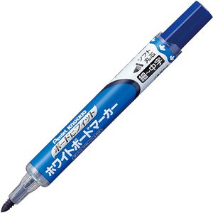 （まとめ） ぺんてる ノックル ボードにフィットホワイトボードマーカー 細-中字・ソフト丸芯 青 EMWL5SBF-C 1本 【×30セット】