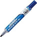 （まとめ） ぺんてる ノックル ボードにフィットホワイトボードマーカー 細-中字・ソフト丸芯 青 EMWL5SBF-C 1本 【×30セット】