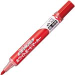（まとめ） ぺんてる ノックル ボードにフィットホワイトボードマーカー 細-中字・ソフト丸芯 赤 EMWL5SBF-B 1本 【×30セット】