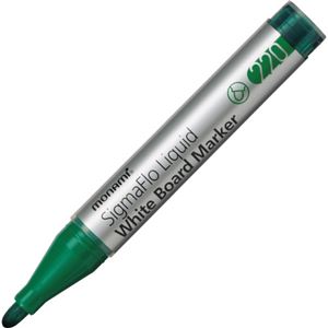 （まとめ） モナミ ホワイトボード用マーカーSigmaFlo Liquid 太字 緑 18416 1本 【×50セット】