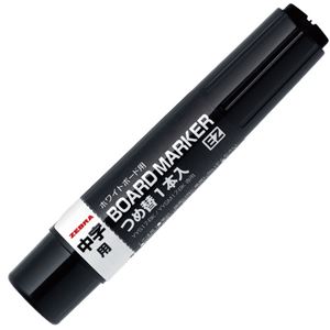 （まとめ） ゼブラ ボードマーカーEZ中字用つめ替カートリッジ 黒 RYYS17-BK 1本 【×50セット】