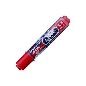 （まとめ） サクラクレパス ホワイトボードマーカーイータンク 太字・丸芯 あか WBK-CL#19 1セット（10本） 【×3セット】
