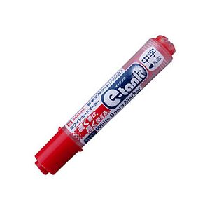 （まとめ） サクラクレパス ホワイトボードマーカーイータンク 中字・丸芯 あか WBK-CM#19 1セット（10本） 【×5セット】