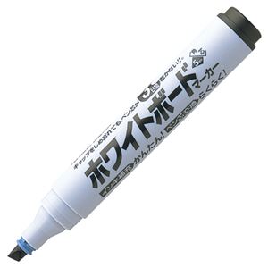（まとめ） シヤチハタアートライン潤芯ホワイトボードマーカー 太字角芯 黒 70604 1本 【×30セット】