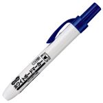 （まとめ） TANOSEEノック式ホワイトボードマーカー カートリッジタイプ 中字丸芯 青 1本 【×50セット】
