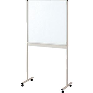 TRUSCO ミーティングボード白暗線入スチール製ホワイトボード900×600 WMG-32SA 1台