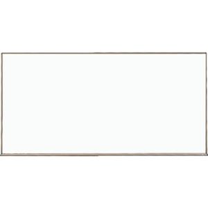 TRUSCO スチール製ホワイトボード300×450 板面：白 枠色：ブロンズ WGH-142S-BL 1枚