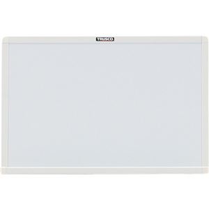 TRUSCO スチール製ホワイトボード300×450 板面：白 枠色：ホワイト WGH-142S-W 1枚