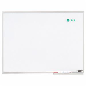 ライオン事務器 ホワイトボードアルミホーロー製 603×453mm PH-14 1枚
