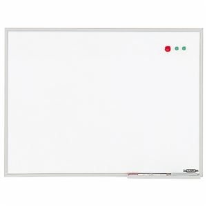 ライオン事務器 ホワイトボードスチール製 603×453mm PA-14 1枚