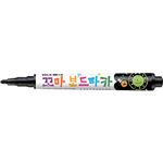 （まとめ） ライトベスト ホワイトボード用マーカー太字 黒 WB330BK 1本 【×10セット】