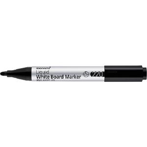 （まとめ） ライトベスト ホワイトボード用マーカー細字 黒 WB430BK 1本 【×10セット】