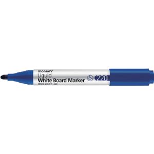 （まとめ） ライトベスト ホワイトボード用マーカー細字 青 WB430BL 1本 【×30セット】