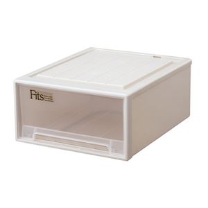 天馬 Fits フィッツケースクローゼット（ワイド） M-53 W440×D530×H230mm カプチーノ 1セット（5個）
