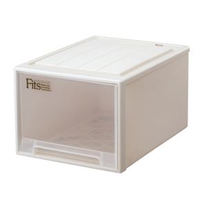 天馬 Fits フィッツケースクローゼット W390×D530×H300mm カプチーノ L-53CAP 1セット（3個）