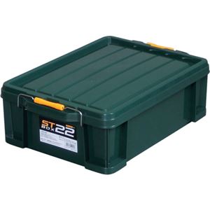 （まとめ） アステージ STボックス DKグリーン#22 ST-22DGL 1個 【×3セット】