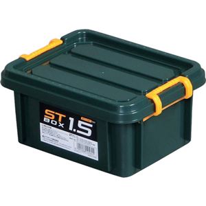 （まとめ） アステージ STボックス DKグリーン#1.5 ST-1.5DGL 1個 【×10セット】