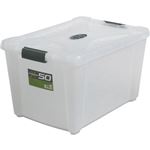 （まとめ） アステージ Xコンテナ #50クリア52L X-50CR 1個 【×2セット】