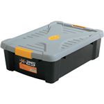 （まとめ） アステージ Xコンテナ #25ブラック28L X-25BK 1個 【×3セット】