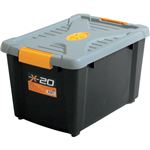 （まとめ） アステージ Xコンテナ #20ブラック21L X-20BK 1個 【×5セット】