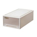 （まとめ） 天馬 Fits フィッツケース ミドルW390×D660×H230mm カプチーノ 1個 【×2セット】