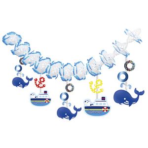 （まとめ） ササガワ クジラマリンガーランド48-2333 1本 【×3セット】