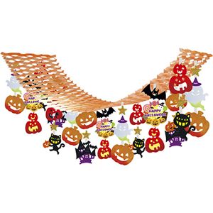 ササガワいたずらキャットハロウィンプリーツハンガー 48-3024 1本