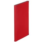 （まとめ） キングジム レザフェス メニューファイルA4タテ型 赤 1972LFアカ 1冊 【×5セット】