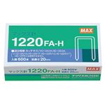 （まとめ） マックス ホッチキス針大型12号シリーズ 100本連結×6個入 1220FA-H 1箱 【×10セット】