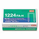 マックス ホッチキス針大型12号シリーズ 100本連結×6個入 1224FA-H 1セット（10箱）