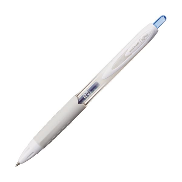 （まとめ） 三菱鉛筆 ゲルインクボールペンユニボール シグノ 307 ノック式 0.38mm 青 UMN30738.33 1本 (×30セット) b04