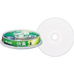 （まとめ）YAMAZEN Qriomデータ用CD-R 700MB 52倍速 ホワイトワイドプリンタブル スピンドルケース QCR-D10SP1パック(10枚) 【×30セット】