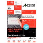 （まとめ）エーワン ラベルシール[プリンタ兼用]下地がかくせる修正タイプ マット紙・ホワイト A4 10面 86.4×50.8mm 四辺余白付 315611冊(12シート) 【×5セット】