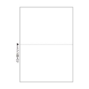 （まとめ）ヒサゴ マルチプリンタ帳票 B5 白紙2面 BP2052 1冊(100枚) 【×5セット】