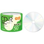 （まとめ）TANOSEE 三菱ケミカルメディアデータ用CD-R 700MB 48倍速 ブランドシルバー 詰め替え用 SR80FC50TT 1パック(50枚) 【×3セット】