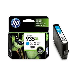 （まとめ）HP HP935XL インクカートリッジシアン 増量 C2P24AA 1個 【×3セット】