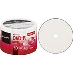 （まとめ）ソニー データ用DVD-R 4.7GB1-16倍速 ホワイトワイドプリンタブル 詰替用 50DMR47TPB 1個(50枚) 【×3セット】