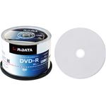 （まとめ）RiDATA 録画用DVD-R 120分1-16倍速 ホワイトワイドプリンタブル スピンドルケース D-RCP16X.PW50RD D1パック(50枚) 【×3セット】