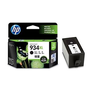 （まとめ）HP HP934XL インクカートリッジ黒 増量 C2P23AA 1個 【×2セット】