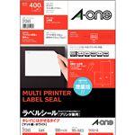 エーワン ラベルシール[プリンタ兼用]キレイにはがせるタイプ マット紙・ホワイト A4判 4面 105×148.5mm 312651冊(100シート)